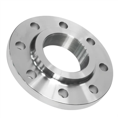 DIN 2565 2566 2567 2568 2569ASME SA105 ASTM A105 Flans Snáithithe Cruach Carbóin le Muineál