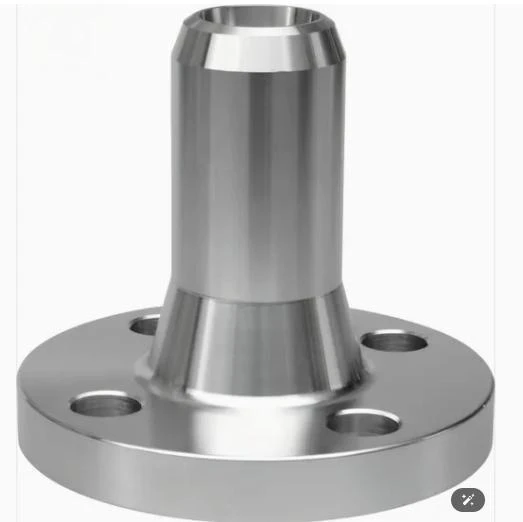 ASME B16.5 Brionnaithe A105 RF 5" DN125 Flange Muineál Táthú Fada