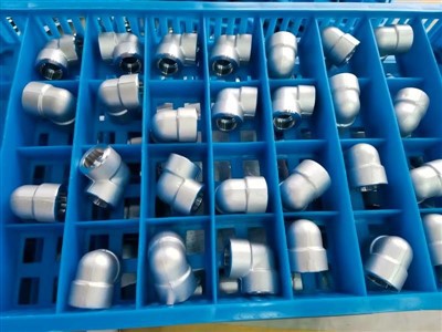 Elbow 0.75" 90 céim, SW, 3000, ASME B16.11, A182 F51, NACE